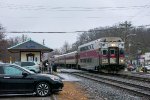 An westbound rumbles through with a quintet of geeps